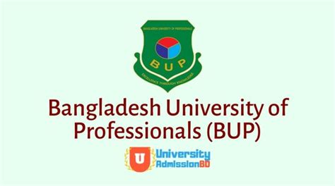 All About Bangladesh University of Professionals (BUP) Information