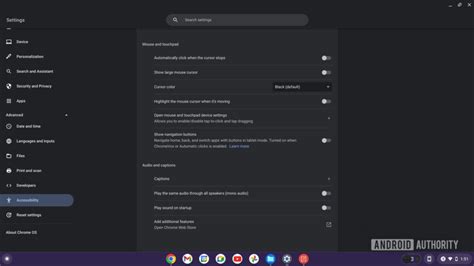 How to change your cursor on a Chromebook - Android Authority