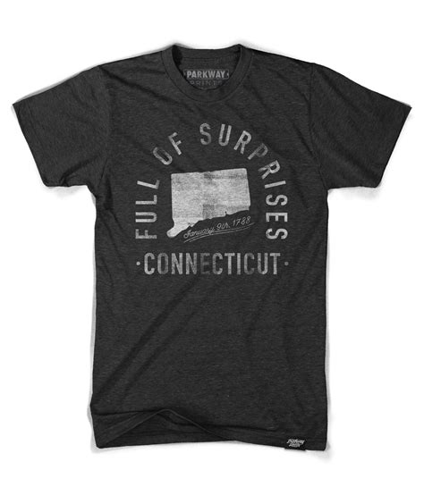 State of Connecticut Motto Shirt by ParkwayPrints on Etsy