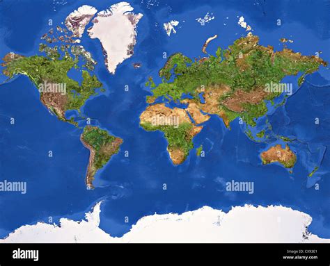 High resolution of the Planet Earth painted texture Stock Photo - Alamy