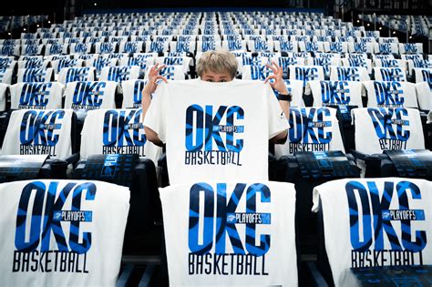 OKC Thunder reveal Game 2 playoff t-shirts for Wednesday - Yahoo Sports