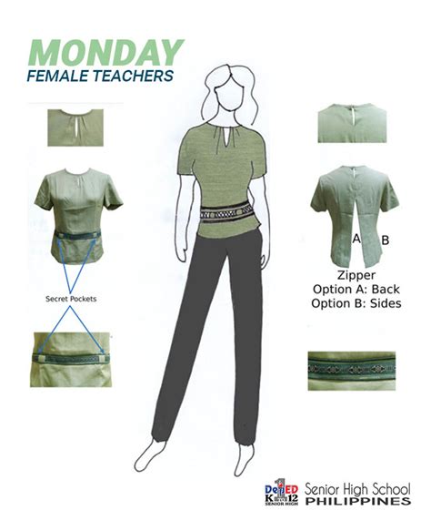 National Uniform for DepEd Teaching Personnel (SY 2021-2022) - Senior ...