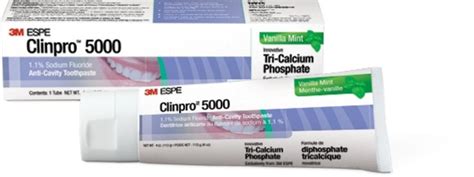 CLINPRO 5000 Sodium Fluoride Anti-Cavity Toothpaste, 113 G, Vanilla ...