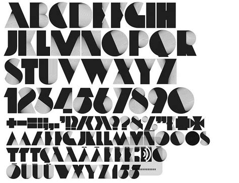 1980s Fonts 1980s font numbers | 80s Design | Pinterest | Fonts