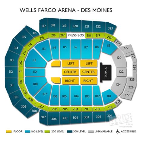 Wells Fargo Arena - Des Moines Tickets - Wells Fargo Arena - Des Moines ...