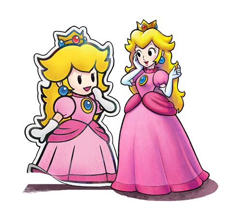 Peach & Paper Peach | Paper Mario | Know Your Meme