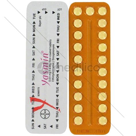 Yasmin Contraceptive Pill Online in the UK | Medilico UK