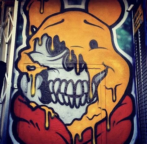 Graffiti Poo Bear | Graffiti, Art, Bear