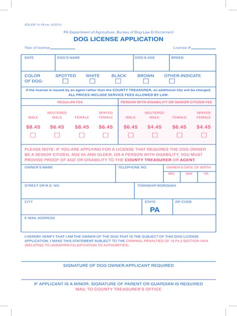 2010 Form PA ADLEB 14-18 Fill Online, Printable, Fillable, Blank - pdfFiller