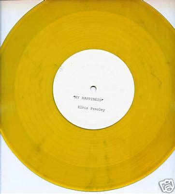 popsike.com - elvis presley-my happiness-sun acetate 10" yellow vinyl - auction details