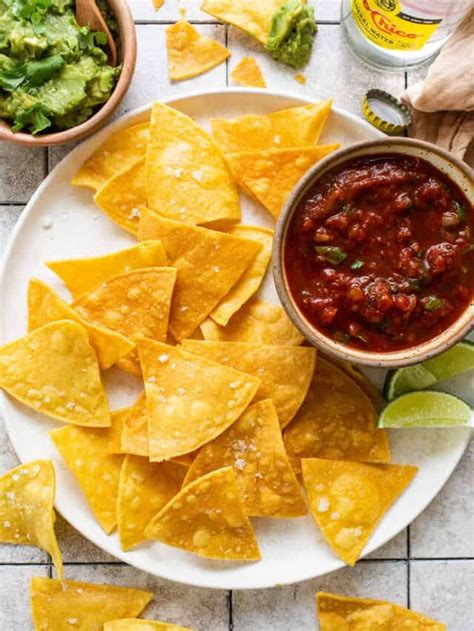 Homemade Tortilla Chips - Isabel Eats