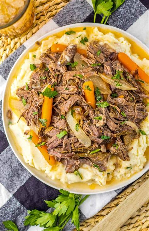 Slow Cooker Chuck Roast- Upstate Ramblings