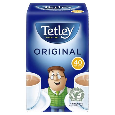 Tetley Original 40 Tea Bags, 250g: Amazon.co.uk: Prime Pantry