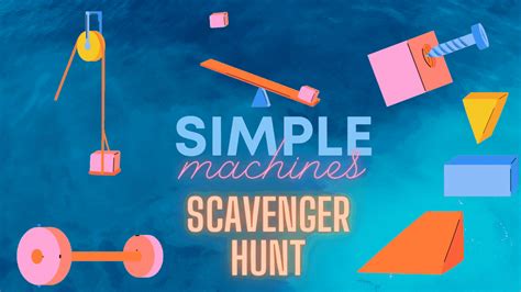 Simple Machines Scavenger Hunt | Baamboozle