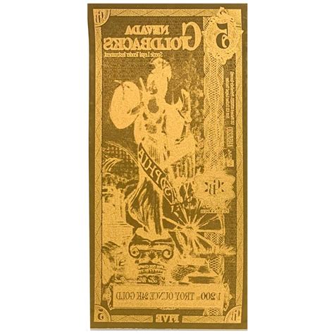 Nevada Goldbacks 1/200 oz 24K Gold Foil Aurum Note – Gold & Silver Pawn ...