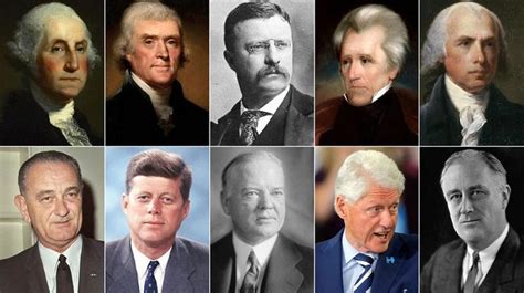 Todos os presidentes do Estados Unidos e seus principais feitos | Presidentes americanos ...