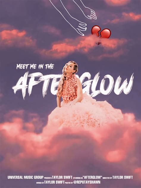 Taylor Swift Afterglow movie poster