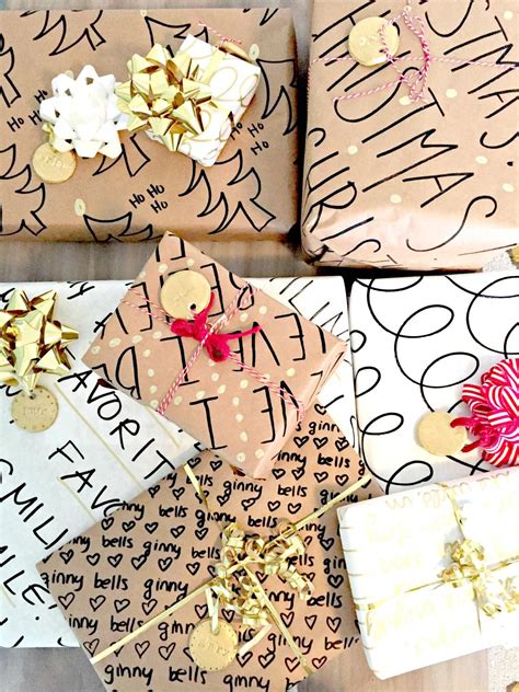 DIY Gift Wrap- It's Simply Lindsay