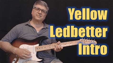 Yellow Ledbetter Pearl Jam Guitar Tutorial (Intro) - YouTube