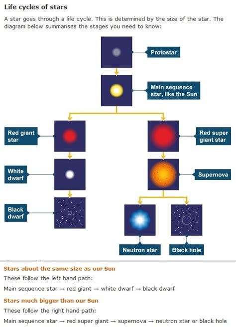 Stellar Evolution Worksheet Earth Science - Scienceworksheets.net