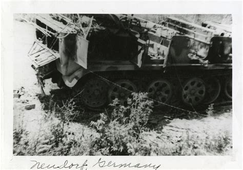 Abandoned German tank in Germany | The Digital Collections of the ...