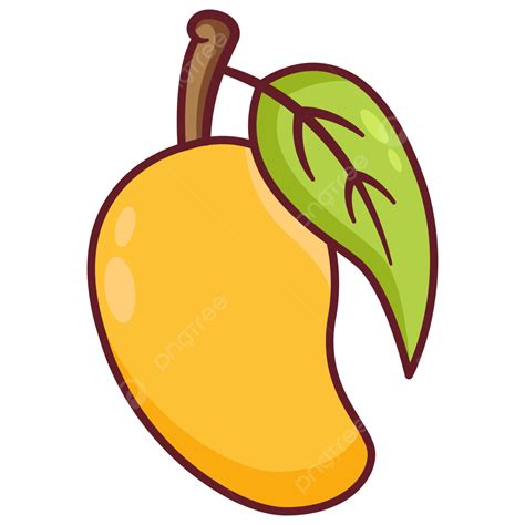 Cartoon Mango Clipart Hd PNG, Mango Vector Cartoon Illustration, Mango, Vector, Cartoon PNG ...