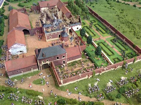 Fantastic Waterloo diorama of Hougoumont Chateau, seen at Euromilitaire 2015 | Scenery, Castle ...