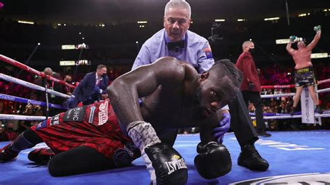 Tyson Fury Vs. Deontay Wilder 3: The photos show epic falls and the end ...