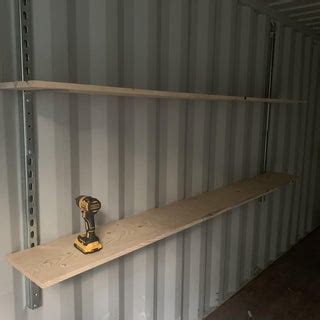 Quick and Easy Shelves for Shipping Container : 6 Steps - Instructables