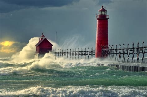 picture collection: christmas lighthouse wallpaper