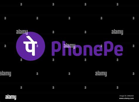 PhonePe, Logo, Black background Stock Photo - Alamy