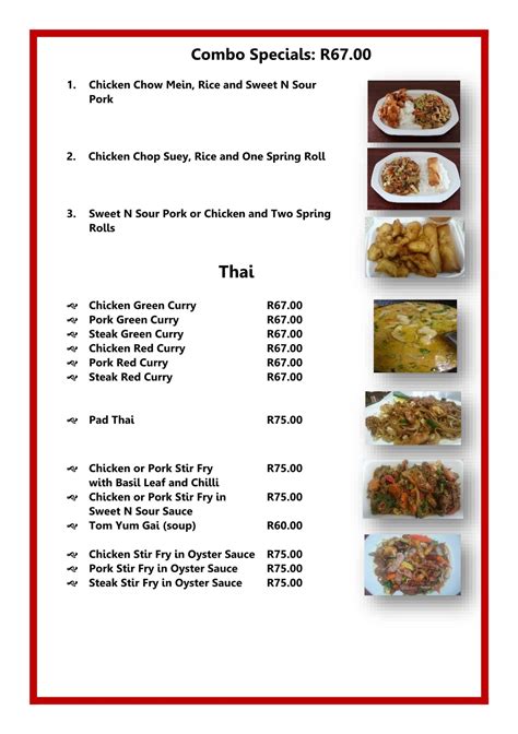 Yum Yum Thai Chinese Takeaways | Cape Town