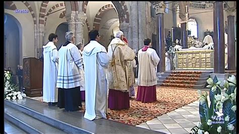 Holy Mass in the Ambrosian Rite on the Feast of St. Ambrose, from Milan ...