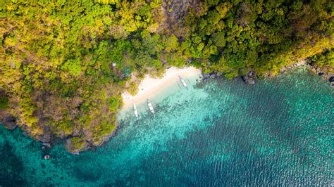 Tropical Beach Aerial View 4K Wallpapers | HD Wallpapers | ID #30487