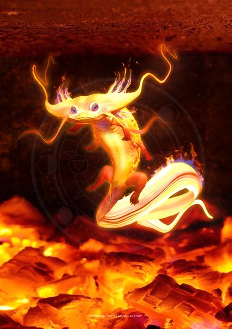 ArtStation - Fire Salamander