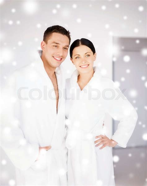 couple in spa | Stock image | Colourbox