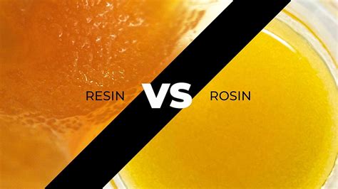 ROSIN VERSUS RESIN: WHAT’S THE DIFFERENCE? | MediCann