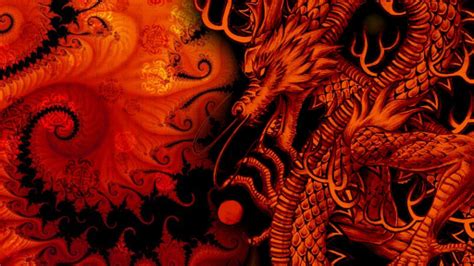 Red Dragon 4K Wallpaper at David Martin blog