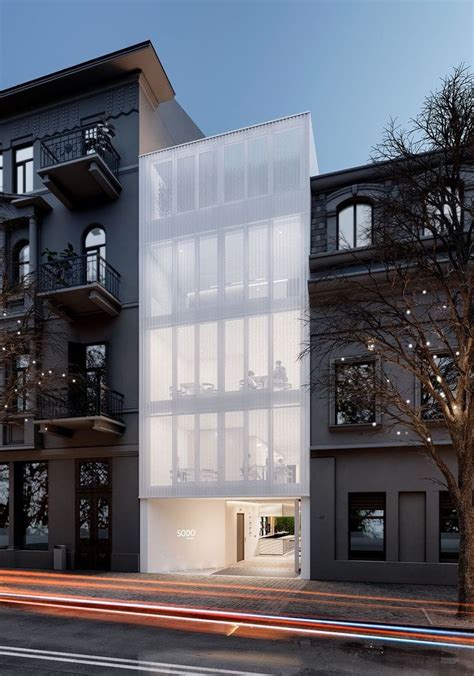 infill building | Architecture design, Modern architecture, Townhouse ...