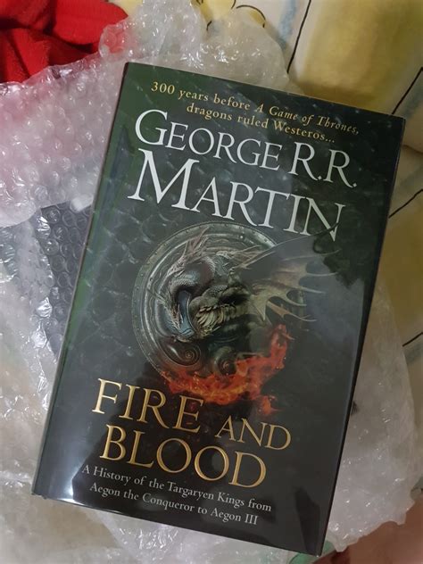 Fire and Blood - George R.R. Martin (Signed by Author), Hobbies & Toys, Books & Magazines ...