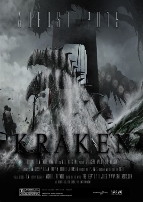 'KRAKEN' Movie poster graphics design by johnmac1 on DeviantArt