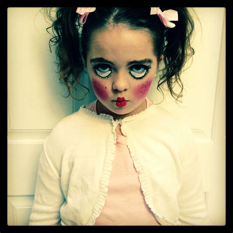 How To Make A Creepy Doll Halloween Costume - Dollar Poster