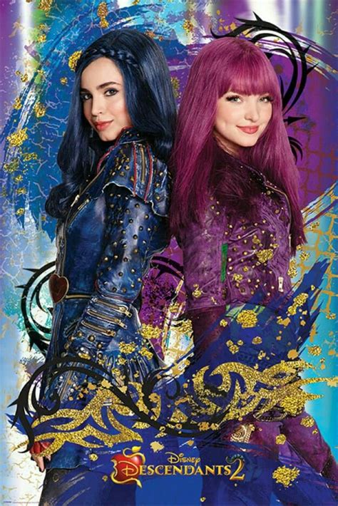 Pin by Laura Sanchez on mal and evie | Disney descendants 2, Disney descendants, Descendants 2