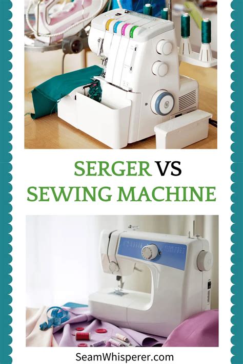 Serger vs Sewing Machine (What's The Difference)