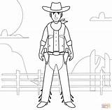Cowboy coloring Page  Free Printable Coloring Pages sketch template