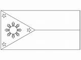 Printable Philippines Flag coloring Page  Download Print Or Color sketch template