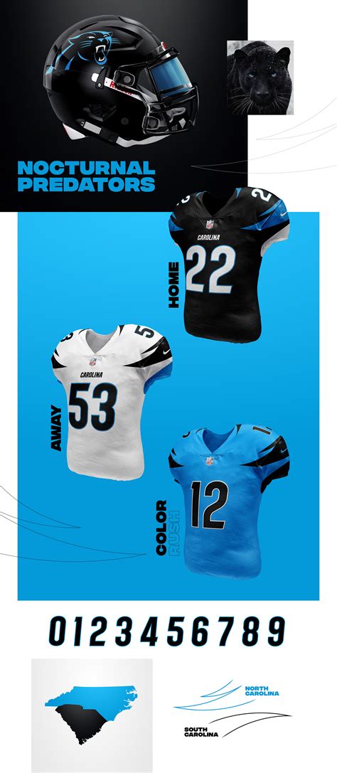 Carolina Panthers Re-Sharpened :: Behance