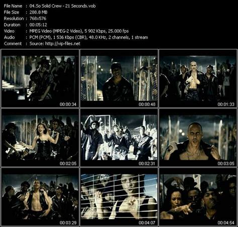 So Solid Crew - 21 Seconds - Download High-Quality Video(VOB)