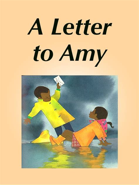 A Letter to Amy - Where to Watch and Stream - TV Guide