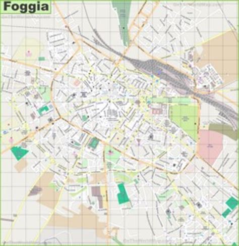 Foggia Maps | Italy | Maps of Foggia